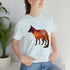 Autumn Fox Silhouette - Short Sleeve Tee
